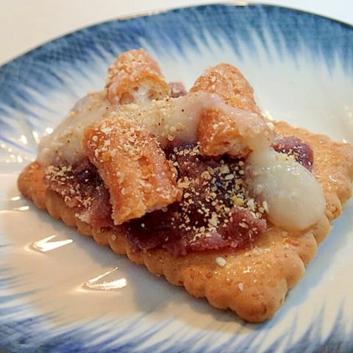 甘酒ほわり 粒あんとかりんとうのココナッツサブレ